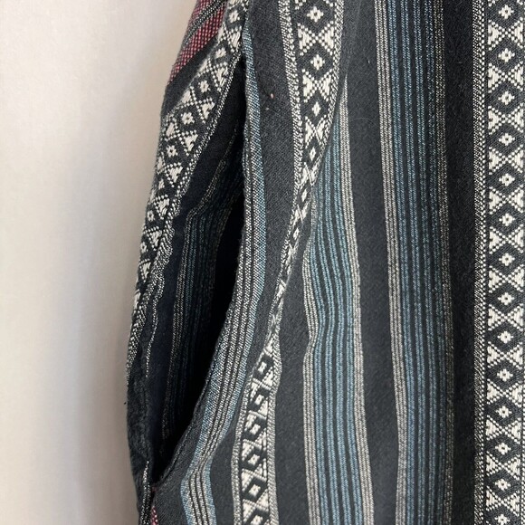 Adam Levine Tank Dress Tunic Womens M Multi Southwest Stripe Beach Summer Top - Picture 5 of 10
